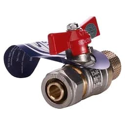 Кран кульовий Solomon 16х1/2″ B1183 зовнішня різьба - мініатюра 2