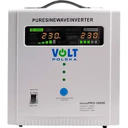 Джерело безперебійного живлення [ДБЖ] Volt Polska Sinus Pro 2000E [92026] - мініатюра 2
