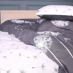 Простирадло MirSon Silver Dandelion бязь білий 110 х 160 см (2200013010098)