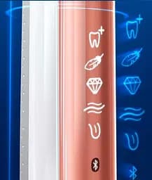Електрична зубна щітка Oral-B Special Edition Genius X Rose Gold, рожевий - мініатюра 3