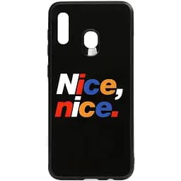 Чохол-накладка Toto Cartoon Print Glass Case Samsung Galaxy A20/A30 Nice nice