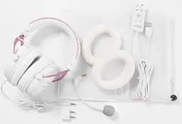 Навушники HyperX Cloud II Gaming Headset (KHX-HSCP-PK) White-Pink - мініатюра 4