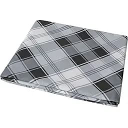 Простирадло Iris Home Brok ранфорс 210х150 см сіре (svt-2000022309196)