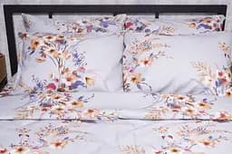 Набір наволочок Moon&Star Мікросатин Premium Spring Bouquet 50х70 см 2 шт