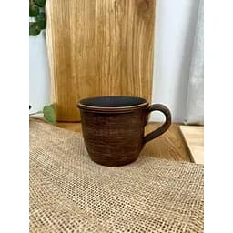 Чашка 0.4 л керамічна (глиняна) Гладка