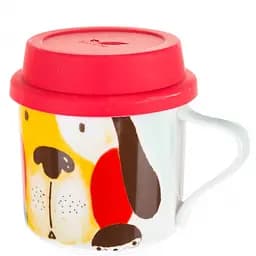 Чашка Elisey Пес 350 мл (003RA-B) червона  