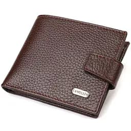 Мужской кожаный кошелек Canpellini 11х9х1 см acs0025626