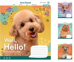 Тетради ученические 18 листов линия. 1В Well, Hello!, 25 шт. в упаковке