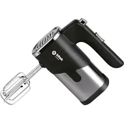 Універсальний ручний міксер Bitek BT-6630 5 швидкостей з насадками для тіста 1200 Вт Срібний Чорний