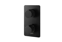 Душова система Kohlman Experience 30 black з термостатом + BOX прихованого монтажу KPL-QW432EBQ30, Чорний матовий - мініатюра 3