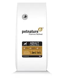 Збалансований Сухий корм PetNature 15 кг для дорослих собак всіх порід ягня i рис