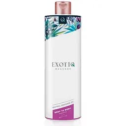 Массажное масло согревающее для всего тела Exotiq Massage Body to body Warming 500 ml