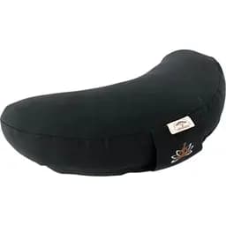 Подушка Ideia для медитации и йоги с гречневой шелухой 46х25 см черный (8-30233)