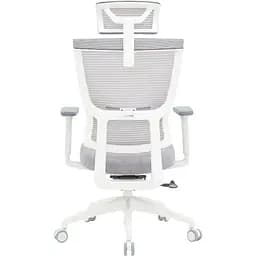 Офісне крісло OfficePro Elegant OC600-W-LG-LG White/Light Gray [148651] - мініатюра 5