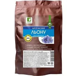 Шрот насіння льону Красота та Здоров'я 200 г