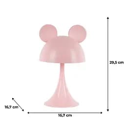 Світильник-нічник Kite LED з акумулятором Simple Mouse рожевий (K25-317-2-2) - мініатюра 5