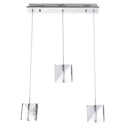 Люстра подвесная Brille галогенная G4 10W CH (BR-01166S/3)