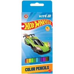 Карандаши цветные Kite Hot Wheels 12 шт. (HW25-051)