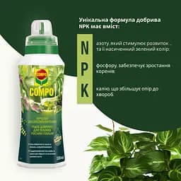 Рідке добриво для зелених рослин COMPO 0.5 л - мініатюра 3