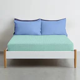 Простирадло Cosas полуторне 155х240 mint dots, м'ята (DotsMint_155s) - мініатюра 3