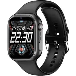 Смарт-годинник дитячий Lemfo K20 4G силіконовий ремінець Black (16740-hbr)