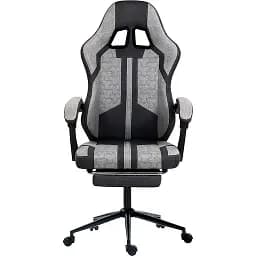 Геймерське крісло GT Racer X-2337 Fabric Gray - мініатюра 2
