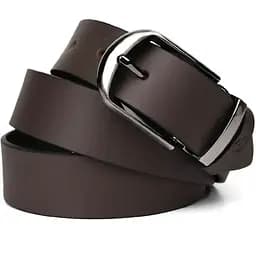 Ремінь шкіряний Grande Pelle коричневий  120х3.5х0.5 см acs0032048