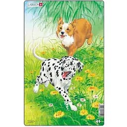 Пазл рамка-вкладыш Larsen Миди Далматинец, 10 элементов (H19-2)