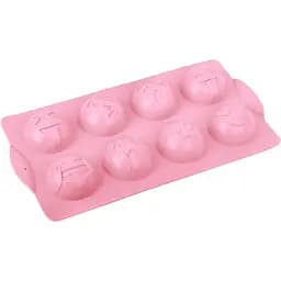 Форма силіконова Mys Silicone Emoji на 8 відділів 33х17.5х3см (41113)