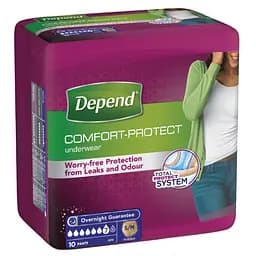 Поглинаюча урологічна нижня білизна Depend  Normal для жінок S/M 10 шт 