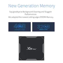 Android TV приставка Amlogic TV Box X96 MAX+ |S905X3, 4GB RAM, 64GB ROM| - мініатюра 3