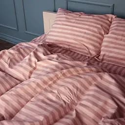 Пододеяльник MirSon Бязь Nude stripes 175х210 см (2200011152462)