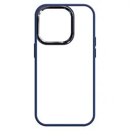 Чехол для Apple iPhone 14 Pro, Unit, синий, прозрачный противоударный чехол-накладка из TPU и поликарбоната (PC), с защитными бортиками, защита всего корпуса от ударов и царапин, ArmorStandart (ARM62480)