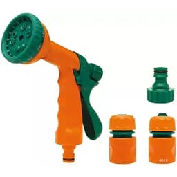 Зрошувач-пістолет Flo 10 режимів з набором з'єднань 1/2" (89208)