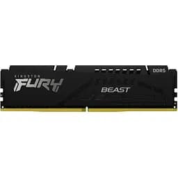 Модуль пам'яті для комп'ютера DDR5 32GB 5600 MHz Beast Black EXPO Kingston Fury (ex.HyperX) (KF556C36BBE-32)