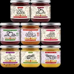 Набір джемів Yagodar 8 перших смаків 1,6 кг