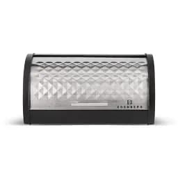 Хлебница Edenberg EB-151 из нержавеющей стали с откидной крышкой 