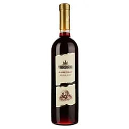 Вино Vardiani Алазанская долина, красное, полусладкое, 9-13%, 0,75 л (663332)