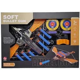 Детский игровой Арбалет Bambi с мишенью Черный 8151