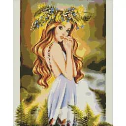 Набір з алмазною мозаїкою Ідейка Берегиня лісу, 50х40 см (AMO7398)