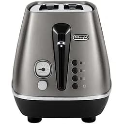Тостер DeLonghi CTIN 2103 TB Distinta Titanium (00000026096)