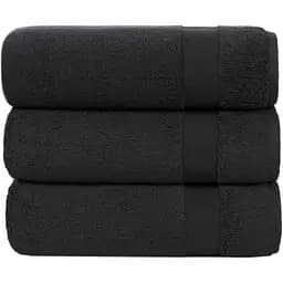 Рушник махровий Lotus Home Pearl 50x90 см чорний (svt2000022338059)