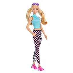 Лялька Barbie Модниця в майці Малібу та легінсах (GRB50) - мініатюра 2
