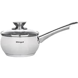 Ківш Ringel Riegel 1.25 л 14 см з кришкою, нержавіюча сталь (RG-4016-14)