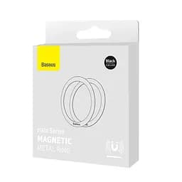 Пластина для MagSafe Baseus Halo Series Magnetic Metal Ring 2pcs/pack PCCH000001 Black
