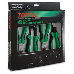 Комплект шарнирно-губцевого инструмента 4 шт. Toptul hoz0007592