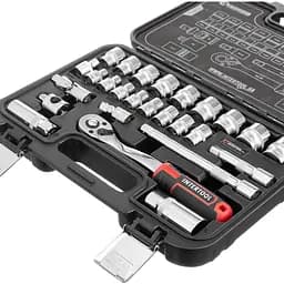 Набір торцевих головок із тріскачкою Intertool ET-8026 26 шт. [98835] - мініатюра 3