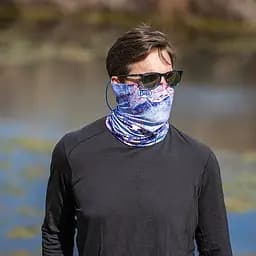 Бафф Buff Coolnet UV+ Realtree Wav3 Blue Red Синій-Червоний - мініатюра 2