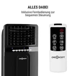 Мобільний кондиціонер-вентилятор OneConcept Baltic Black 3-в-1 (10029738) - мініатюра 9