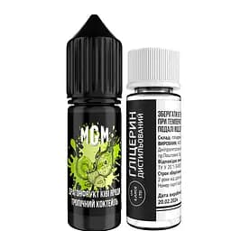 Набір компонентів для самозамісу сольової заправки MGM 15 мл Драгонфрут Ківі Ягоди, 0-50 мг (17258)